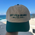 Baggy Cream and Green Cap