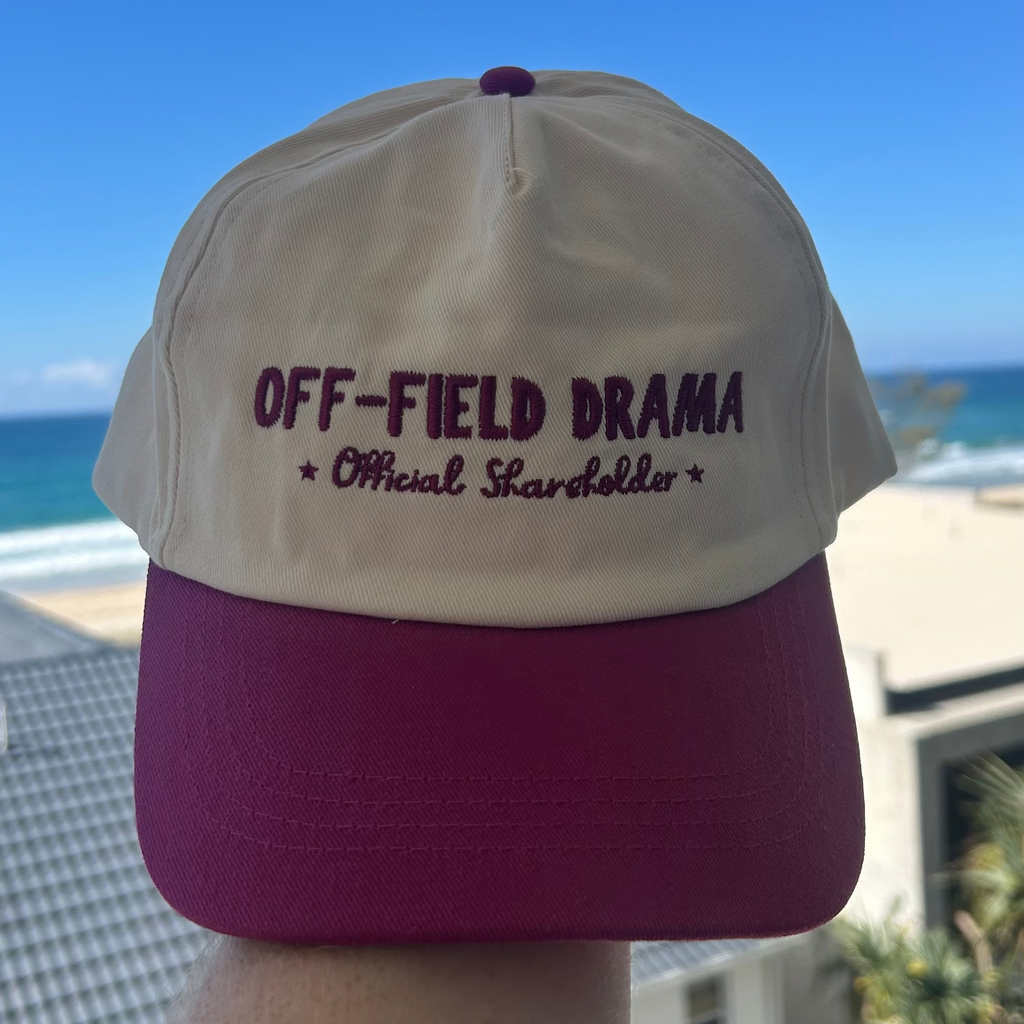 Baggy Maroon Cap